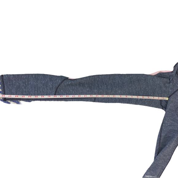 Zella Womens Gray and Pink Color Block Full Length Leggings Size XS - Picture 9 of 10